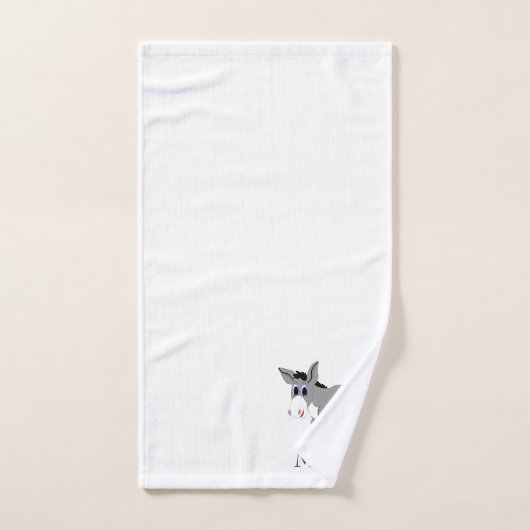 Donkey Design Monogrammed Bad Handdoek (Handdoek)
