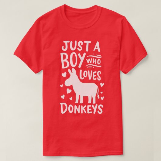 Donkey Donkey Lover T-shirt (Design voorkant)