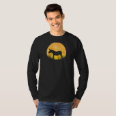 Donkey Easy Halloween Outfit Jackass Mule Cos. T-shirt (Voorkant volledig)