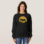 Donkey Easy Halloween Outfit Jackass Mule Cos. Trui (Voorkant volledig)