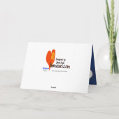 Donkey & Elephant Funny Politieke Kerst Kaart (Achterkant)