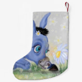 Donkey en Daisy Christmas Stocking Kleine Kerstsok (Achterkant)