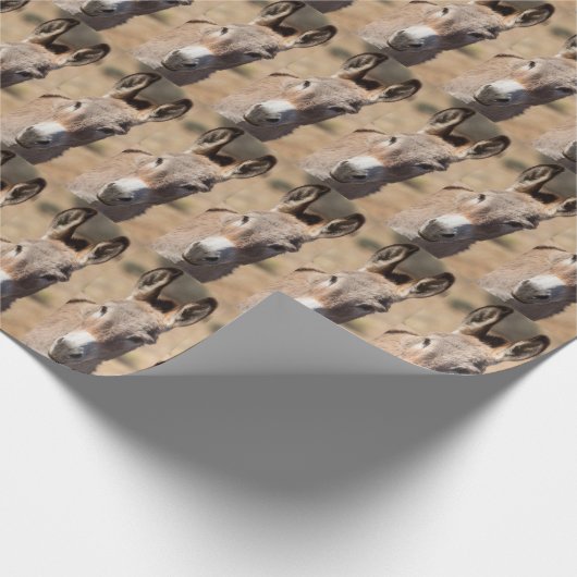 Donkey Face Cadeaupapier (Hoek)