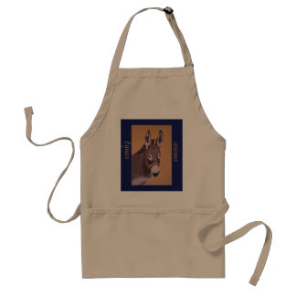 Donkey Face Standaard Schort