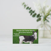 Donkey Farrier Visitekaartje (Staand voorkant)