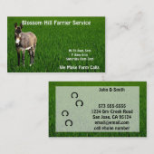 Donkey Farrier Visitekaartje (Voorkant / Achterkant)