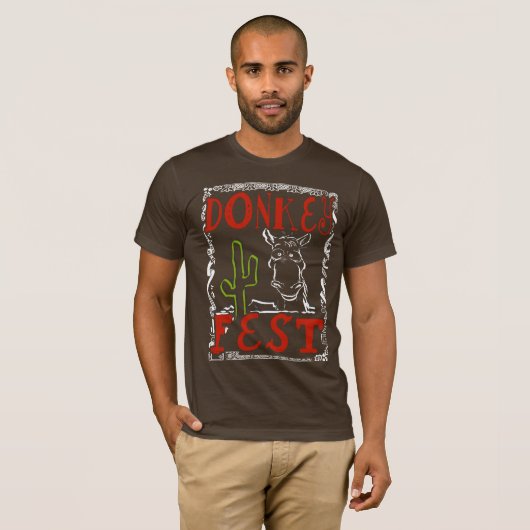 Donkey Fest T-shirt (Voorkant volledig)