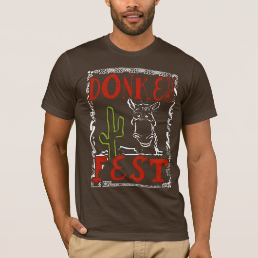 Donkey Fest T-shirt (Voorkant)