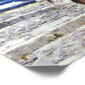 Donkey, Fira Santorini, Griekenland Poster (Hoek)