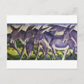Donkey Frieze door Franz Marc Briefkaart (Voorkant)