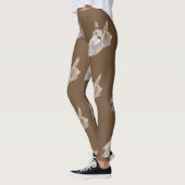 Donkey genaamd Carrots, bruin Leggings (Links)