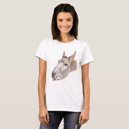 Donkey genaamd Carrots, T-shirt (Voorkant volledig)