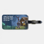 Donkey Gifts & Accessoires Bagagelabel (Achterkant horizontaal)
