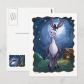 Donkey Gifts & Accessoires Briefkaart (Voorkant / Achterkant)