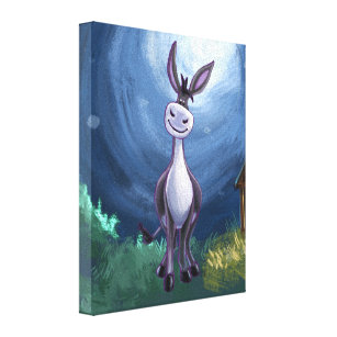 Donkey Gifts & Accessoires Canvas Afdruk
