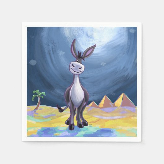 Donkey Gifts & Accessoires Servetten (Voorkant)