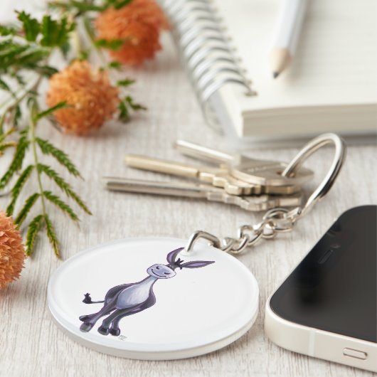 Donkey Gifts & Accessoires Sleutelhanger (Voorkant Rechts)