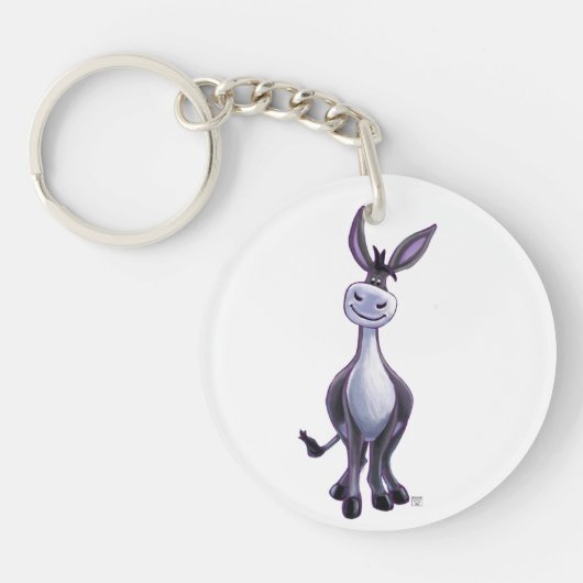 Donkey Gifts & Accessoires Sleutelhanger (Voorkant)