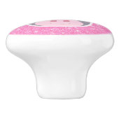 Donkey Glitter Keramische Knop (Zijkant)