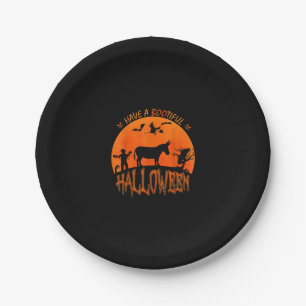 Donkey - Happy Halloween Funny Scary Costume Gift Papieren Bordje