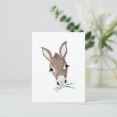 Donkey Head Briefkaart (Staand voorkant)