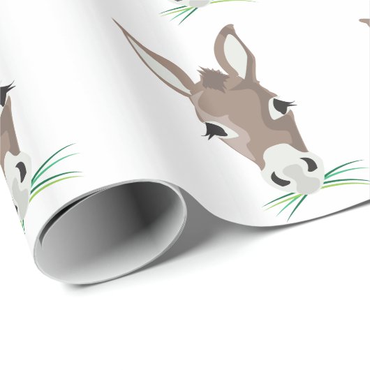 Donkey Head Cadeaupapier (Rol Hoek)