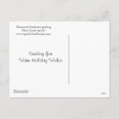 Donkey Holiday Briefkaart (Achterkant)