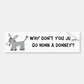 Donkey Honk Bumpersticker
