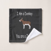 Donkey Humor Bad Handdoek (Wasdoekje)
