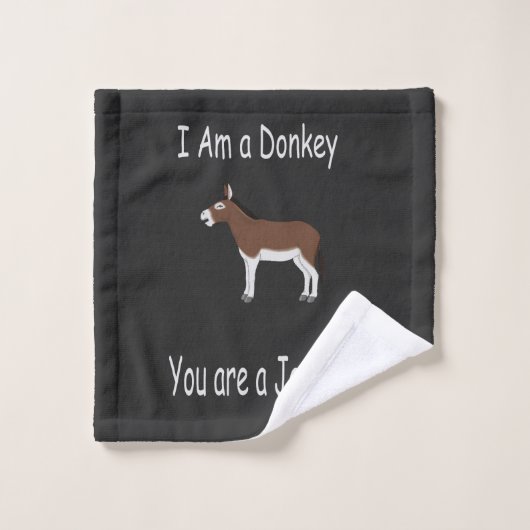 Donkey Humor Bad Handdoek (Wasdoekje)