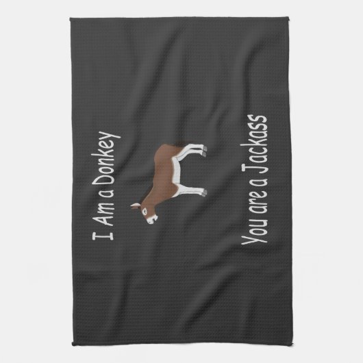 Donkey Humor Theedoek (Verticaal)