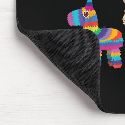 Donkey ID zegt dat Pinata Mexican Funny Cinco de M Muismat (Hoek)