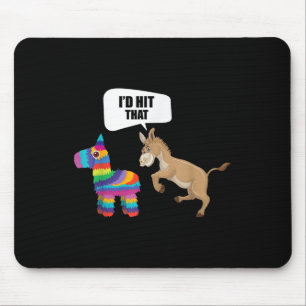 Donkey ID zegt dat Pinata Mexican Funny Cinco de M Muismat