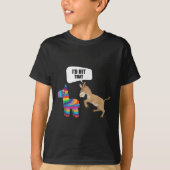 Donkey ID zegt dat Pinata Mexican Funny Cinco de M T-shirt (Voorkant)