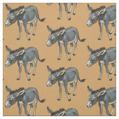 donkey-illustratie stof (Swatch)