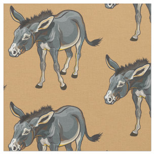donkey-illustratie stof