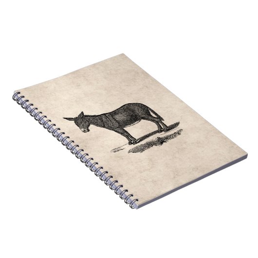  Donkey Illustration - Donkeys 1800 Notitieboek (Rechterzijde)
