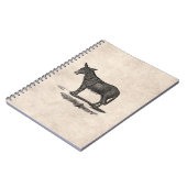  Donkey Illustration - Donkeys 1800 Notitieboek (Linkerzijde)