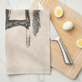  Donkey Illustration - Donkeys 1800 Theedoek (Quarter Fold)