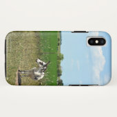 Donkey in een veld Case-Mate iPhone case (Achterkant (horizontaal))