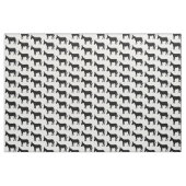 Donkey in Silhouette Stof (Yard (91,4 cm))