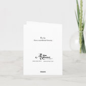 Donkey Kaart - "Rocky" (Achterkant)