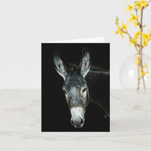 Donkey Kaart - "Rocky" (Gele Bloem)