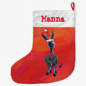 Donkey Kerstmis Grote Kerstsok (Achterkant)