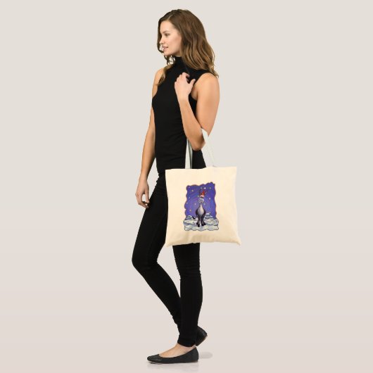 Donkey Kerstmis Tote Bag (Voorkant (model))