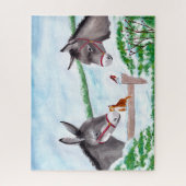 Donkey Kerstpuzzle Legpuzzel (Verticaal)