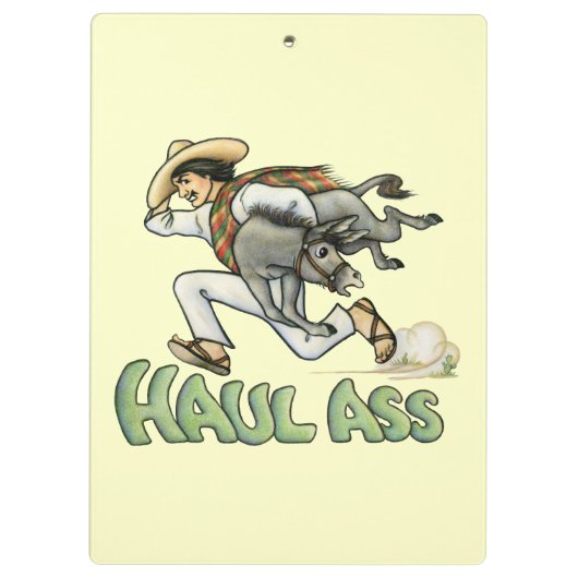 Donkey-klembord Klembord (Achterkant)