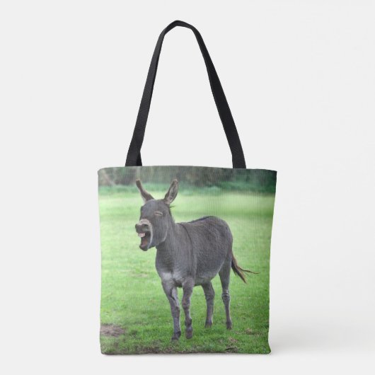 Donkey Laugh All Over Print Bag Tote Bag (Achterkant)