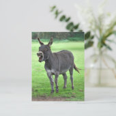 Donkey Laugh Briefkaart (Staand voorkant)