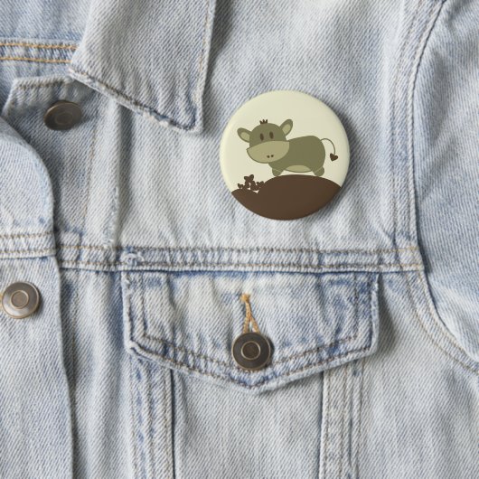 Donkey Love - Button (In situ)
